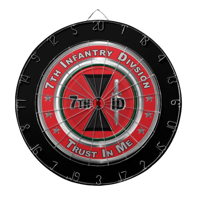 7. Infanterie-Division  Dartscheibe (vorne)