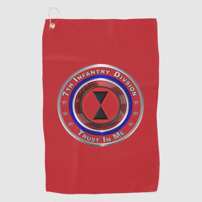7. Infanterie-Division Golfhandtuch (Vorderseite)