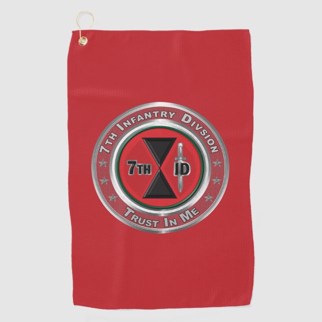 7. Infanterie-Division Golfhandtuch (Vorderseite)
