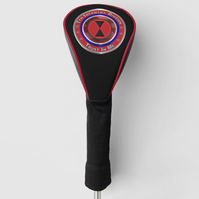 7. Infanterieabteilung "Bayonet Division" Golf Headcover (Vorderseite)