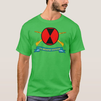 7. Infanterieabteilung SSI w Br Ribbon X T-Shirt