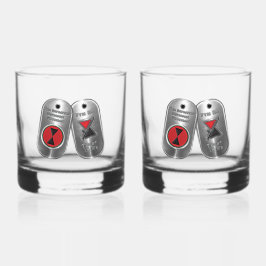 7. Infanterieabteilung Whiskyglas