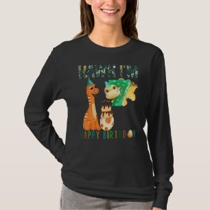 7 Jahre alt 7. Geburtstag 2015 Dinosaurier Rex Din T-Shirt
