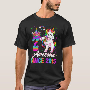 7 Jahre alt 7. Geburtstag Einhorn Girl Phantastisc T-Shirt