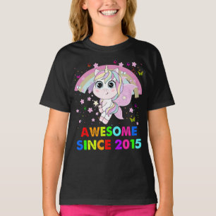7 Jahre alt Einhorn Süsse 7. Geburtstag Einhorn T-Shirt