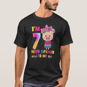 7 Jahre alte Phantastische Prinzessin Niedliches S T-Shirt