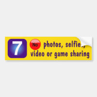 7 kein Foto-, selfies-, Video- oder Spielteilen