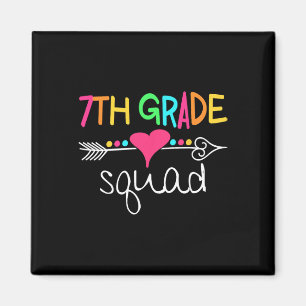 7. Klasse Squad Siebte Lehrer Schüler Team Ck To Magnet