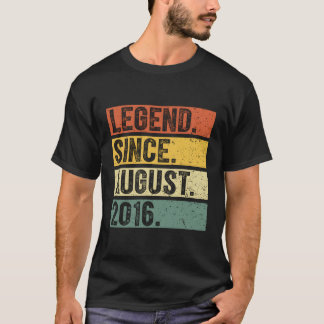 7 Legende seit August 2016 7. T-Shirt
