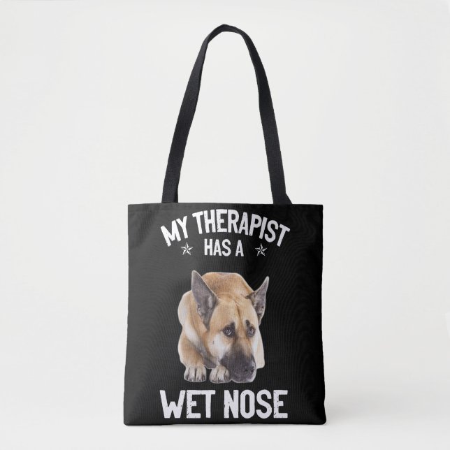 7 Mein Therapeut hat eine Nase Tasche (Vorderseite)