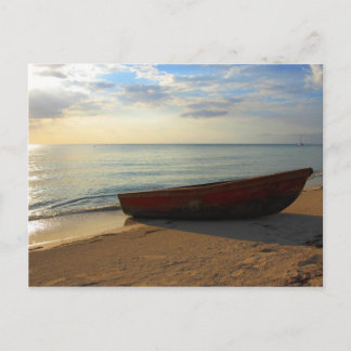 7 Mile Beach Sunset Postkarte