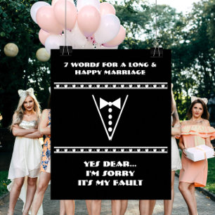 7 Mots Pour Un Mariage Long Et Heureux - Affiche