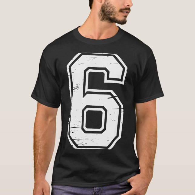 7 Number 67 Six Seven Meme  T-Shirt (Vorderseite)