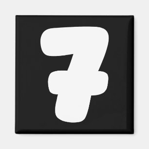 7 Nummer Sechs Sieben 67 Gen Alpha Slang T Lustige Magnet