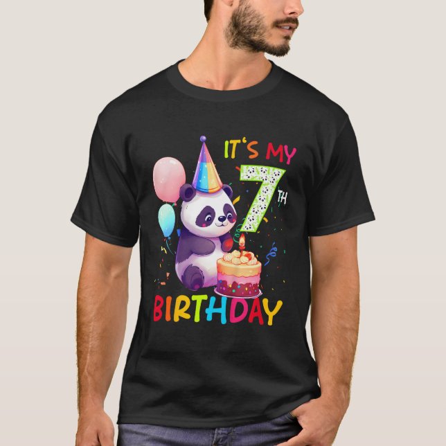 7 Panda 7th Panda T-Shirt (Vorderseite)