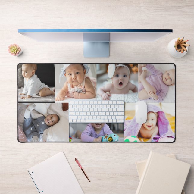 7 Photo Collage cadeau personnalisé (Bureau 1)