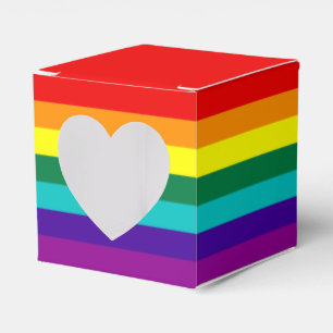7 Regenbogenfarben Geschenkschachtel