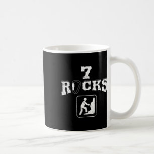 7 Rocks Bergsteigen Sieben Jahre alte Bday T Sh Kaffeetasse