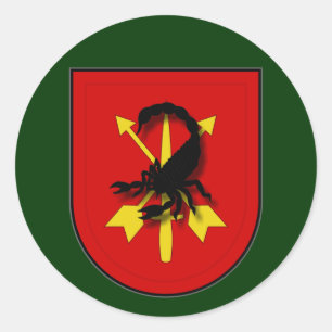 7. SFG (A) - Kandahar, Afghanistan MA Runder Aufkleber