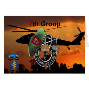 7. Spezialeinheiten Grüne Berets SFGA Veteranen