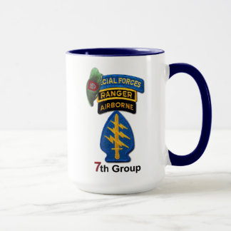 7. Spezialeinheiten Gruppe Grüne Berets SFG SF Vet Tasse