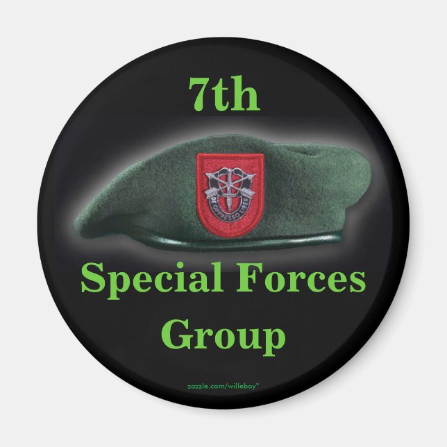 7. Spezialkräfte Veterans veterans veterans iraq M Magnet (Vorne)