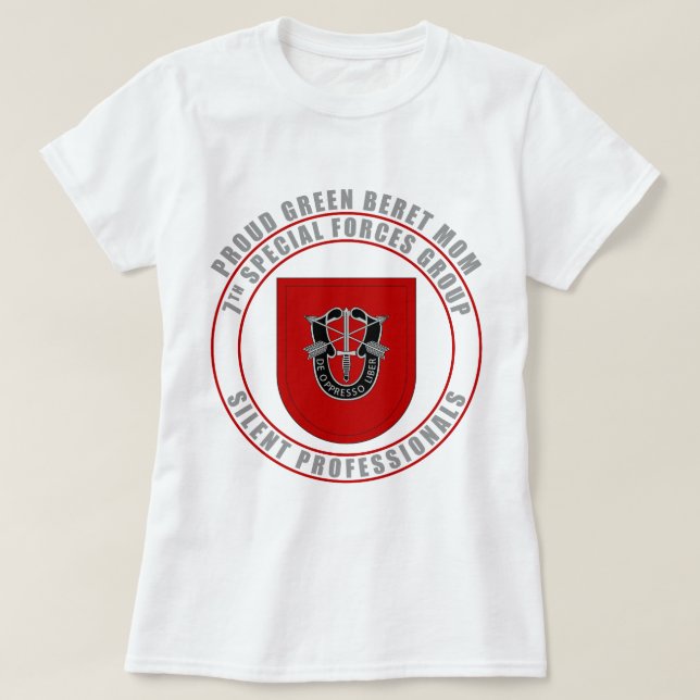 7. Spezielle Kraft-Gruppen-Mama T-Shirt (Design vorne)