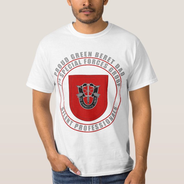 7. Spezielle Kraft-Gruppen-Vater T-Shirt (Vorderseite)