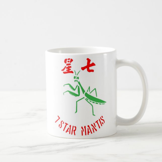 7 Sternmantis-Tasse Kaffeetasse (Rechts)