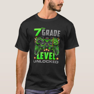 7. Stufe ungekoppelt bis zur Schule 7. Klasse T-Shirt