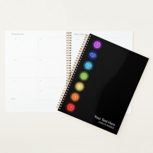 7 Symboles Chakra   Black