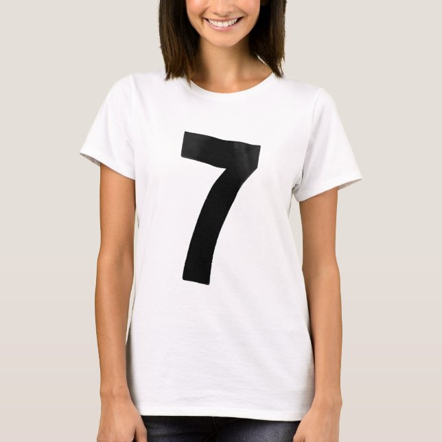 7 T - SHIRT (Vorderseite)