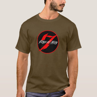 7 Tage von können rundes Logo T T-Shirt