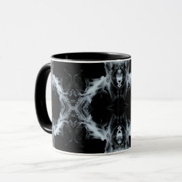 7 Todsünden und 7 Tugenden Abstrakte Kunst Tasse