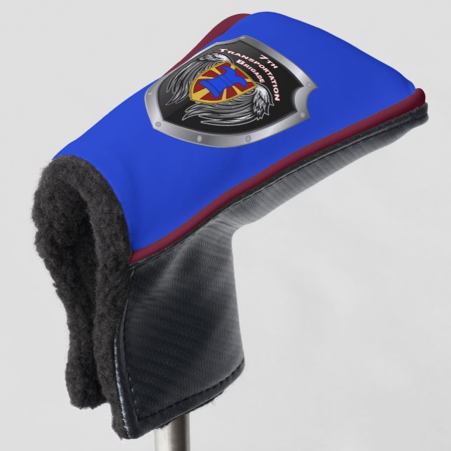 7. Transportbrigade Expeditionshilft Golf Headcover (3/4 Vorderseite)