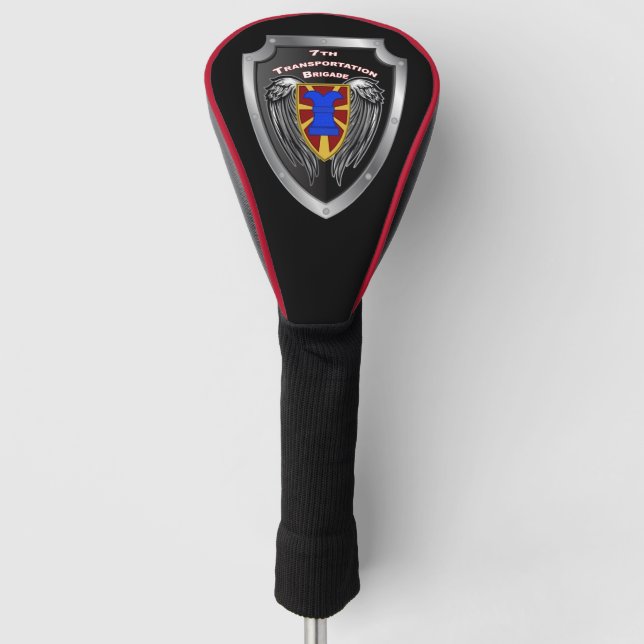 7. Transportbrigade Expeditionshilft Golf Headcover (Vorderseite)