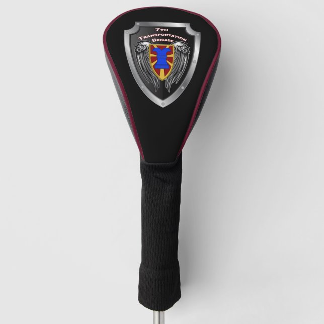 7. Transportbrigade Expeditionshilft Golf Headcover (Vorderseite)
