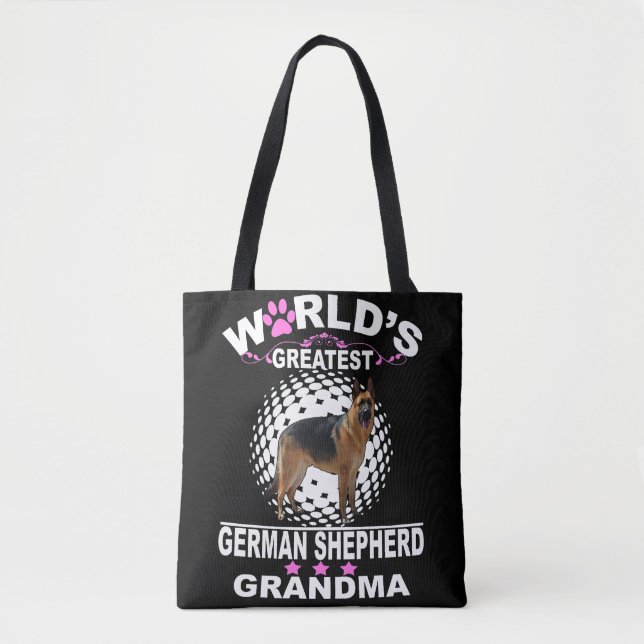 7 Weltgrößtes Deutsches Schäfergrandma Tasche (Vorderseite)