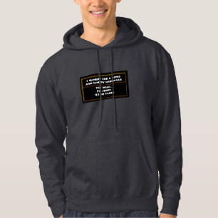 7 Worte für eine lange und glückliche Ehe Hoodie