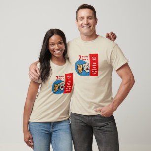 7 Wörter für eine lange und glückliche Ehe T-Shirt
