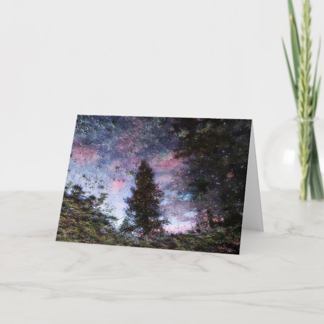 7"x5" Folgekarte Karte| | Sonnenuntergang Karte (Vorderseite)