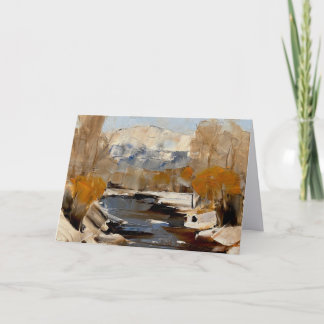 7 x 5" Notizkarte, Der Yampa-Fluss, Steamboat Spri
