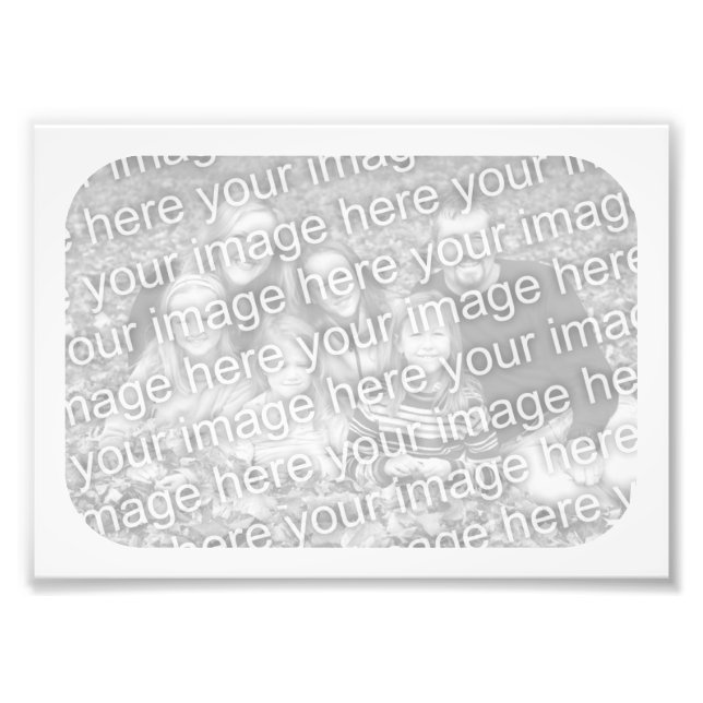 7 x 5 Weißrahmen-Foto Fotodruck (Vorne)