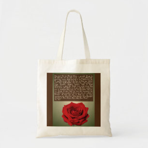 #7 Zitat-Tasche - BuddhaToday V1 - Rose n' Care Tragetasche