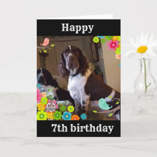 **7e ANNIVERSAIRE EST LA CARTE LA PLUS COOLÉE DE T
