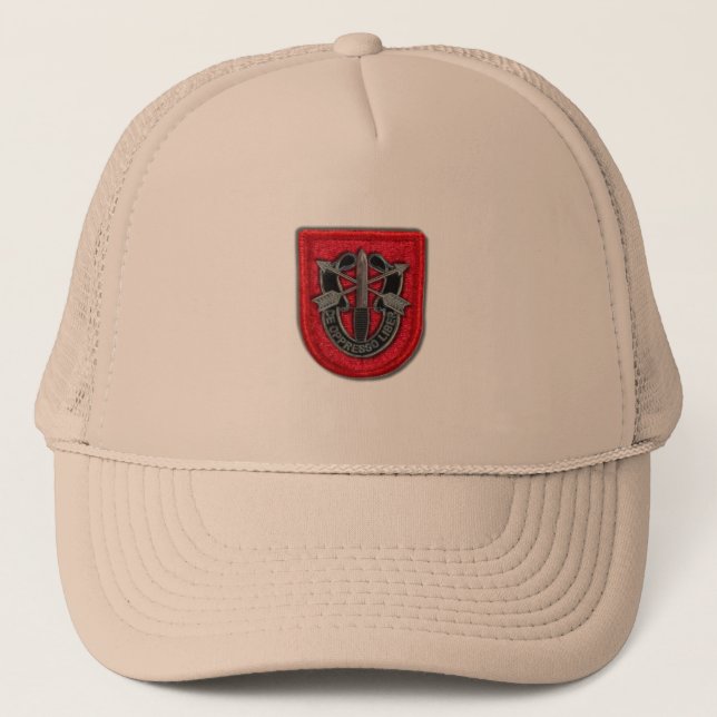 7e groupe des forces spéciales Casquette des vétér (Devant)