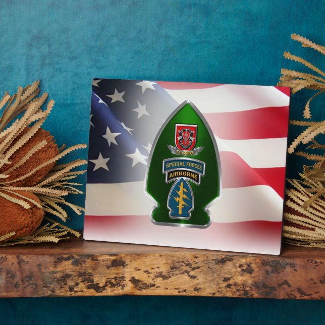 7e Plaque du Groupe des forces spéciales (AIRBORNE (Côté)