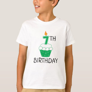 7ème L'anniversaire badine le T-shirt