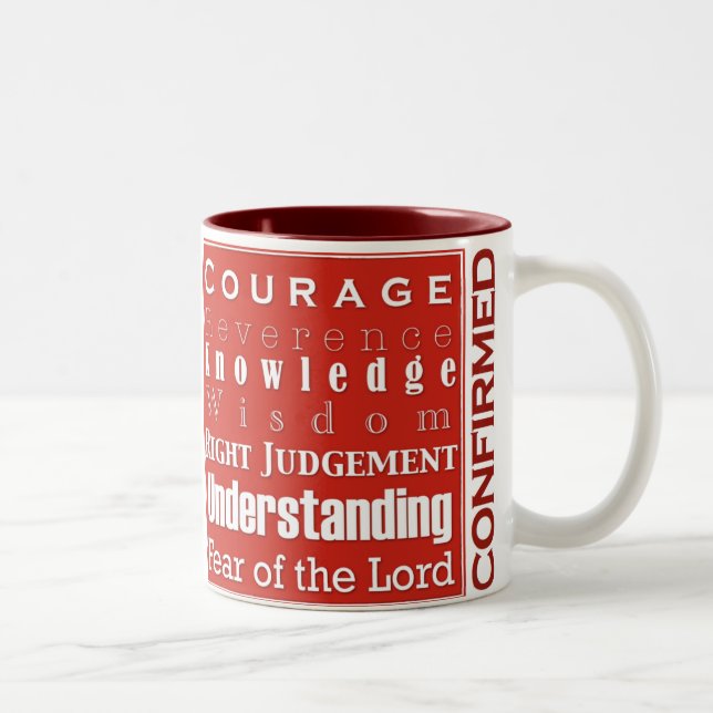 7Gifts für Ihre Bestätigungs-Tasse Zweifarbige Tasse (Rechts)