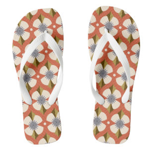 7os Buttercup Blume braun Flip Flops